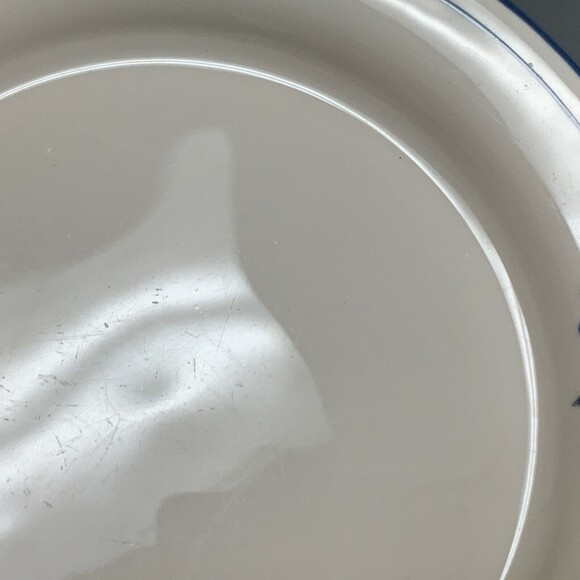 Lenox Chinastone Brushstrokes For the Blue Patterns Salad Saucer Plates Lot of 2 - Picture 7 of 7